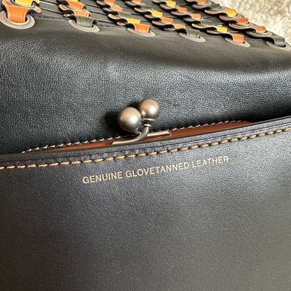 NWT!RARE! Coach 1941 Women's Shoulder Bag Dinky With Colorblock Coach Link 86831 - Picture 6 of 15